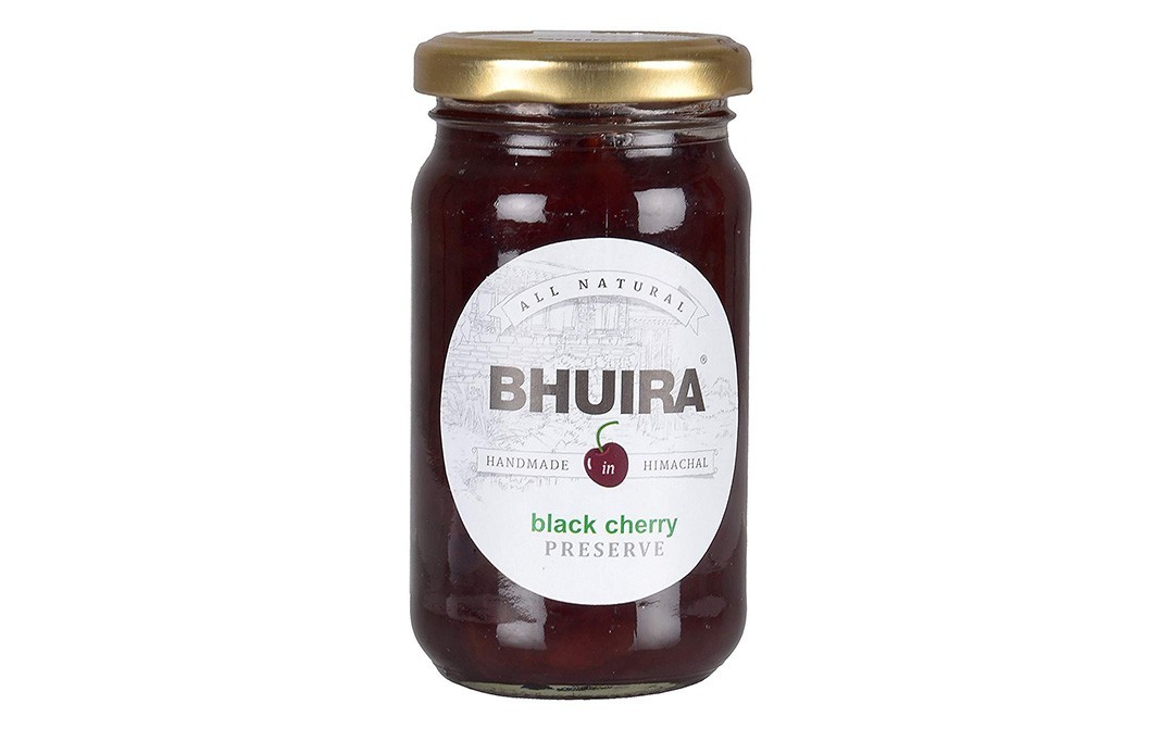 Bhuira Black Berry Preserve    Glass Jar  240 grams